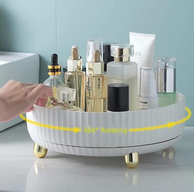 360° Rotating Vanity Organizer
