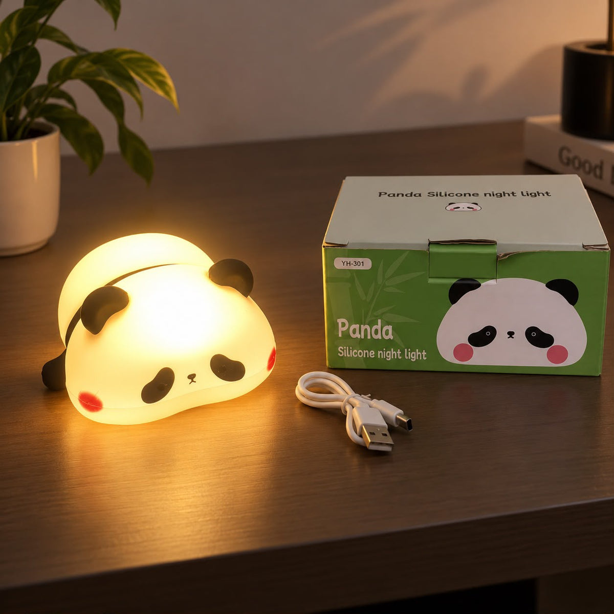 PANDA SILICONE NIGHT LAMP