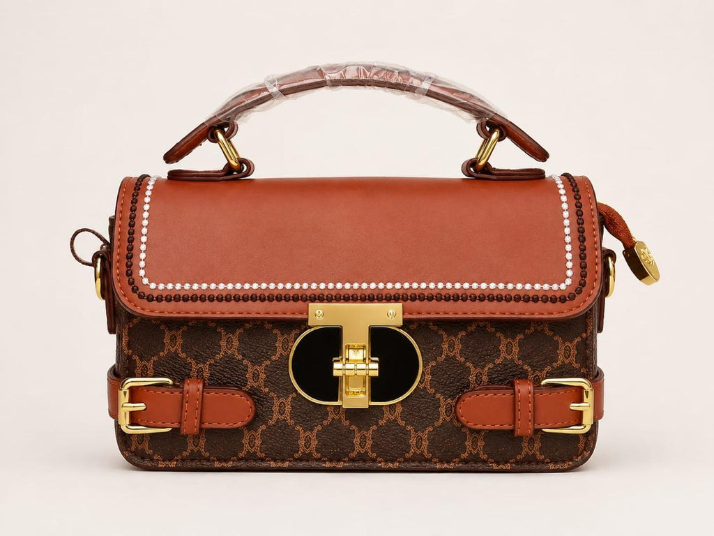 Premium Crossbody Handbag - Luxury Shoulder Bag with Top Handle