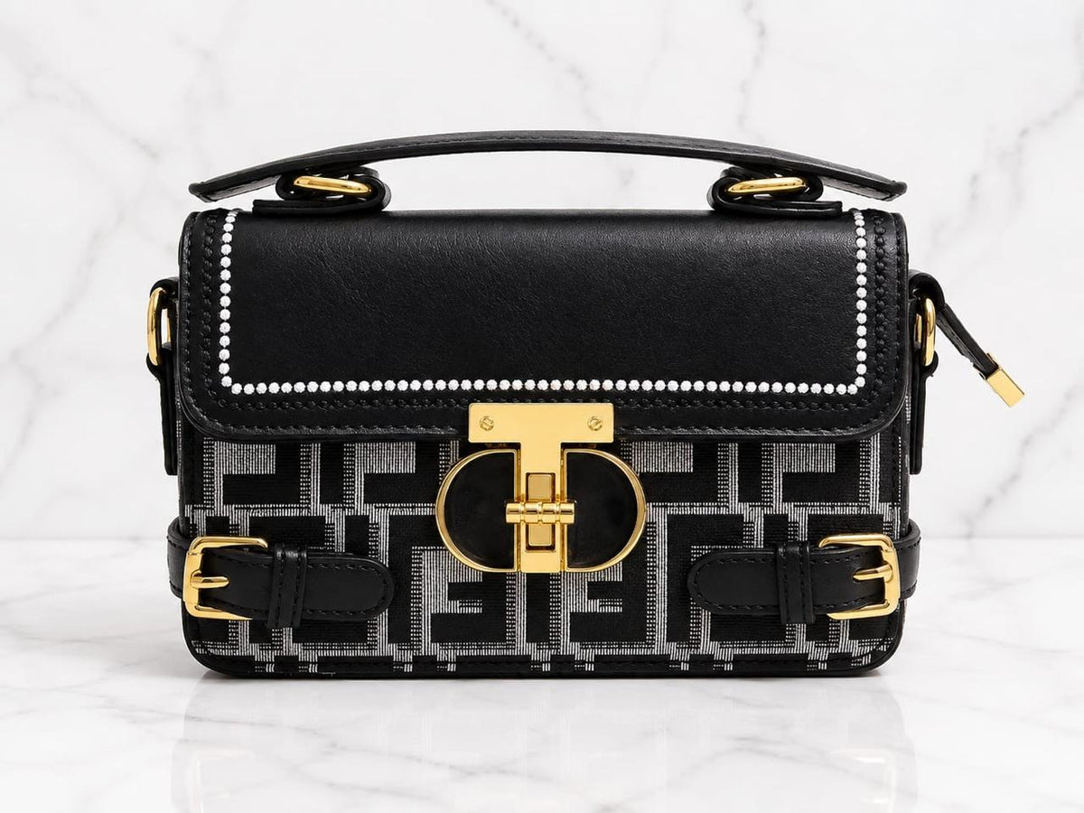 Premium Crossbody Handbag - Luxury Shoulder Bag with Top Handle