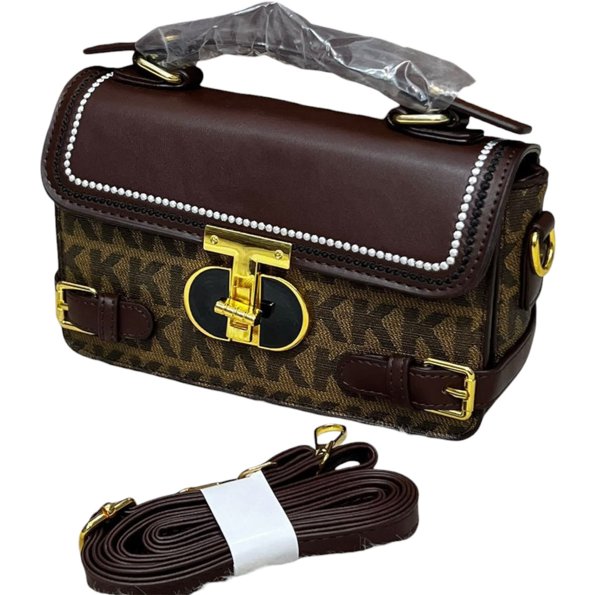 Premium Crossbody Handbag - Luxury Shoulder Bag with Top Handle