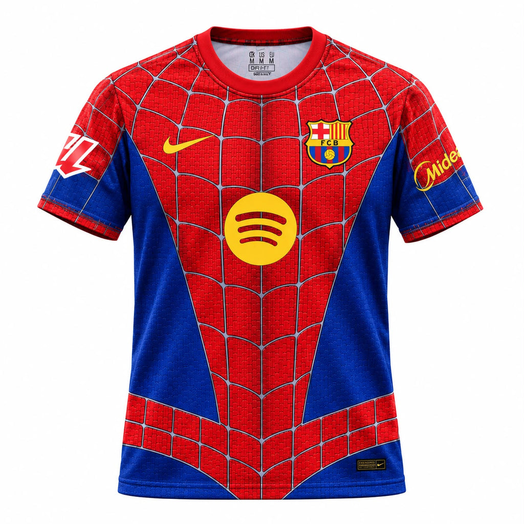 Barca Spider Edition Football Jersey