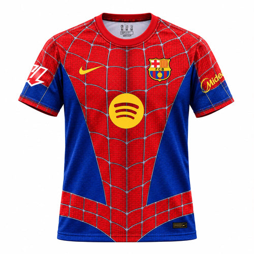 Barca Spider Edition Football Jersey