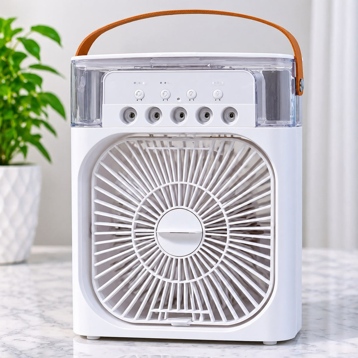 Portable Air Cooler Fan with Mist & Ice Tank