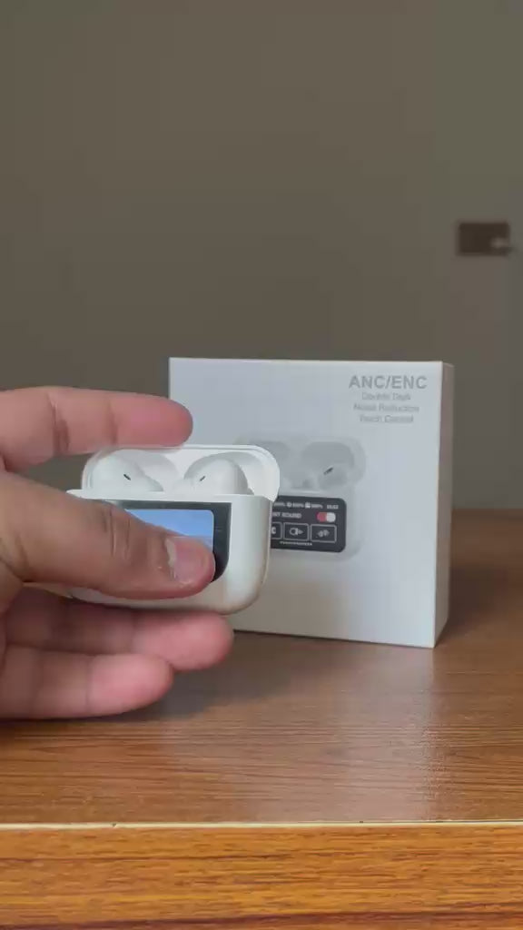 Smart Screen Wireless Earbuds ANC/ENC | Style Vault